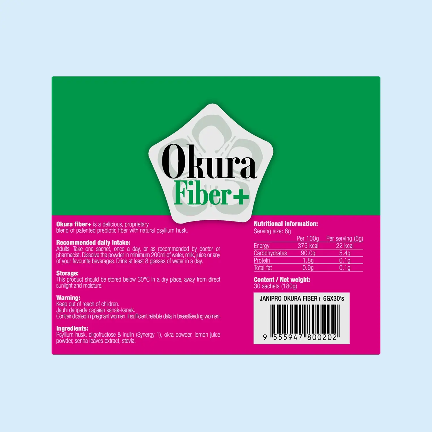 Janipro Okura Fiber+