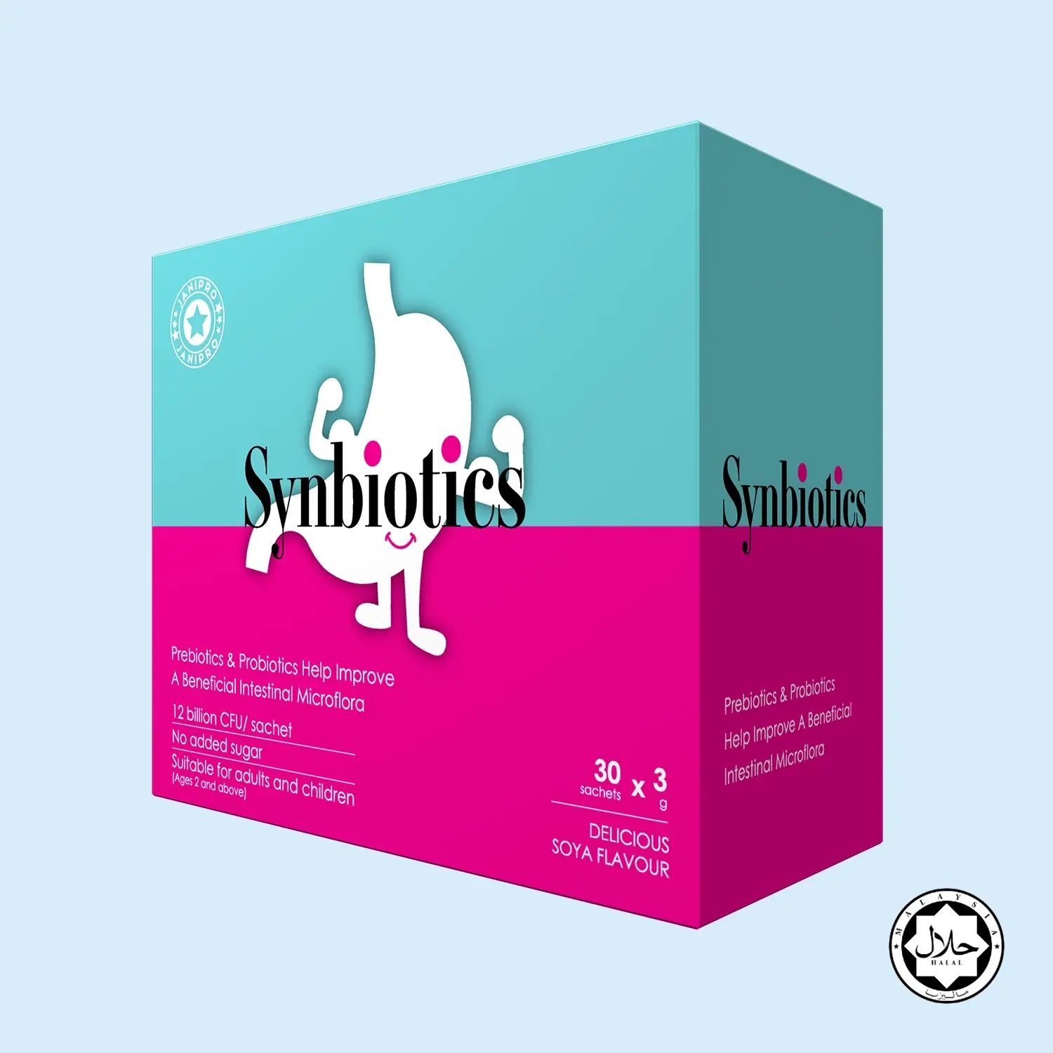 Janipro Synbiotics product left view